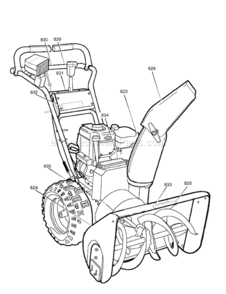 Part Location Diagram of 1741434MA Murray Decal, 1550/30 Craftsman Auger