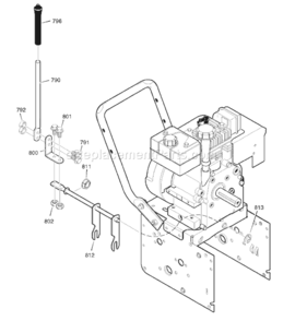 Part Location Diagram of 1502122MA Murray Grip