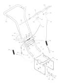 Part Location Diagram of 12621YZMA Murray Rod,pivot P1 Handle