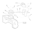 Discharge_Chute_Assembly Diagram and Parts List for 1695717  Murray Snow Blower