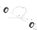 Wheel_Assembly Diagram and Parts List for 1695717  Murray Snow Blower