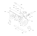 Auger_Housing_Assembly Diagram and Parts List for 1695835  Murray Snow Blower