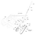 Auger_Drive_Group Diagram and Parts List for 1695885  Murray Snow Blower
