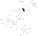 Auger Drive Diagram and Parts List for 1696157-00 1528HD - 2012 Murray Snow Blower