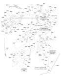 Handles Controls Diagram and Parts List for 1696158-00 1730HD - 2012 Murray Snow Blower
