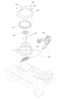 Chute Rotation - Remote Diagram and Parts List for 1696161-00 822S - 2012 Murray Snow Blower