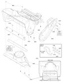 Part Location Diagram of 1739225BSYP Murray Frame Assembly