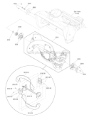 Auger Diagram and Parts List for 1696162-00 922S - 2012 Murray Snow Blower