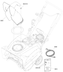 Chute - Remote Diagram and Parts List for 1696162-00 922S - 2012 Murray Snow Blower