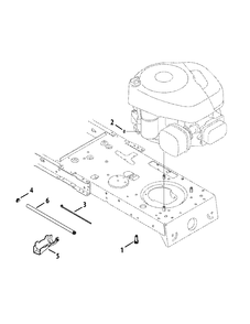 Engine Accessories Diagram and Parts List for 13BM772S058 2014 Murray Lawn Tractor