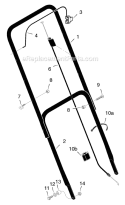 Page A Diagram and Parts List for 201010X24A  Murray Lawn Mower