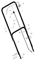 Part Location Diagram of 671918E701 Murray DISCONTINUED