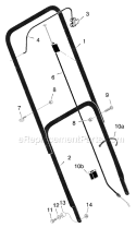 Page A Diagram and Parts List for 201010X99A  Murray Lawn Mower