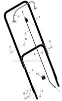 Page A Diagram and Parts List for 201030X24A  Murray Lawn Mower