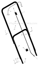Page A Diagram and Parts List for 201030X78C  Murray Lawn Mower