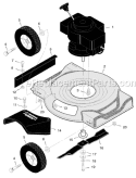 Page B Diagram and Parts List for 20104G  Murray Lawn Mower