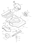 Part Location Diagram of 672503MA Murray Adapter-Blade 7/8X2.3