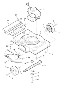 Part Location Diagram of F-98438 Murray Book, Instruction