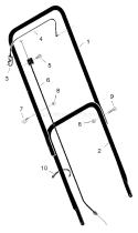 Part Location Diagram of 71563MA Murray S-cbl-s41.50 21rdb&s