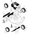 Part Location Diagram of 672610AMA Murray Door-assembly 20rb Black