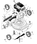 Part Location Diagram of 7300890ZYP Murray Bracket Handle Mur Rh
