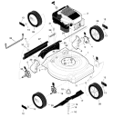 Part Location Diagram of 43847MA Murray HUBCAP 8X2 BARBB GRAY