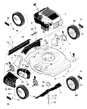 Part Location Diagram of F-98586 Murray Instruction Book