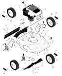 Part Location Diagram of F-98401 Murray Instruction Book