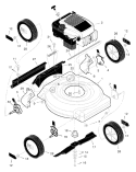 Part Location Diagram of F-98500 Murray Instruction Book