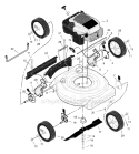 Part Location Diagram of 421MA Murray Screw