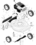 Page B Diagram and Parts List for 204210X8C  Murray Lawn Mower