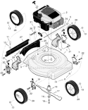 Page C Diagram and Parts List for 204210X8G  Murray Lawn Mower