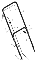 Part Location Diagram of 672834MA Murray S-cbl-c50.00 20rbpfdt