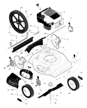 Part Location Diagram of F-98503 Murray Instruction Book
