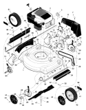 Part Location Diagram of F-98565 Murray Instruction Book