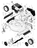 Part Location Diagram of 776154MA Murray Housing