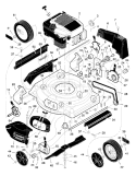 Part Location Diagram of F-98501 Murray Instruction Book
