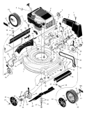 Page B Diagram and Parts List for 20616X50D  Murray Lawn Mower