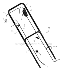 Page B Diagram and Parts List for 206230X99B  Murray Lawn Mower