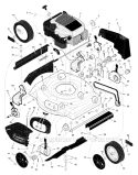 Page B Diagram and Parts List for 206310X194A  Murray Lawn Mower