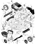 Page B Diagram and Parts List for 206310X92A  Murray Lawn Mower