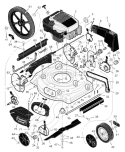 Part Location Diagram of F-000403LMA Murray Instruction Book