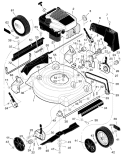 Part Location Diagram of F-98426 Murray Instruction Book