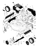 Part Location Diagram of F-98574 Murray Instruction Book