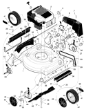 Part Location Diagram of F-98553 Murray Instruction Book