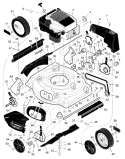 Part Location Diagram of F-98434 Murray Instruction Book