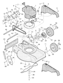Part Location Diagram of 9x29MA Murray Bolt, Shoulder