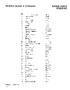 Steering page 2 Diagram and Parts List for 30560X60A  Murray Lawn Mower