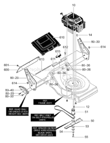 Part Location Diagram of 71410MA Murray Spacer-21 Rear Door P