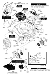 Part Location Diagram of 672800MA Murray Hub Cap, Rear